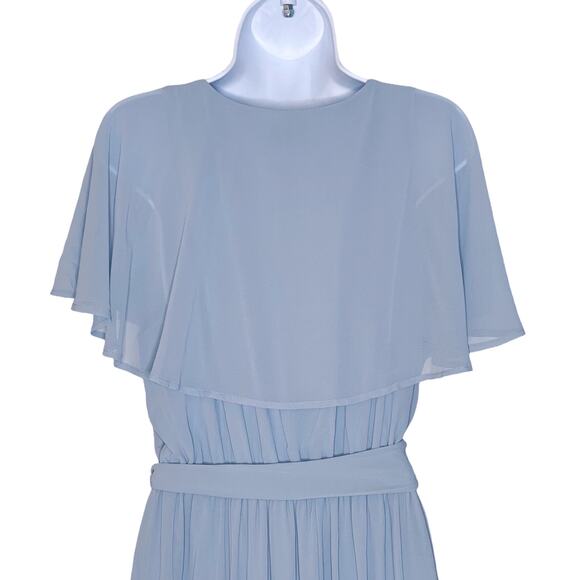 Show Me Your MuMu Audrey Maxi Dress Blue L NWOT - Picture 4 of 7